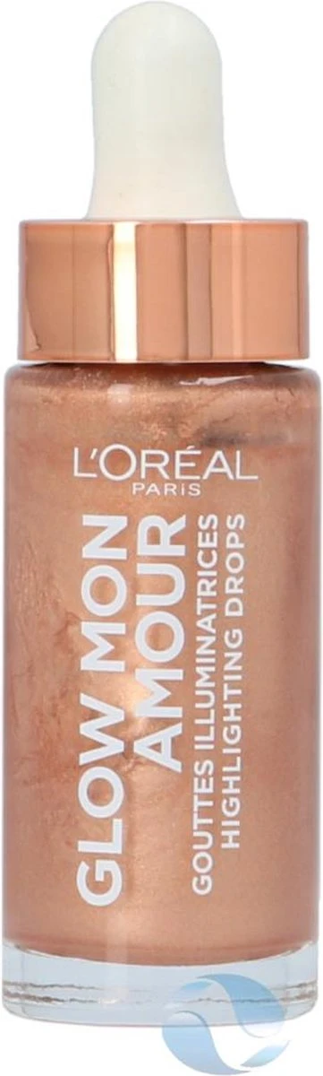 L'Oréal Paris Glow Mon Amour Highlighter Drops - 02 Loving Peach 4 L'Oréal Paris Glow Mon Amour Highlighter Drops - 02 Loving Peach - Afbeelding 2