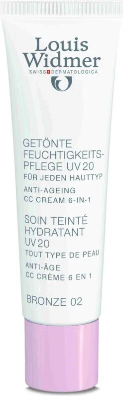 Louis Widmer CC-cream (getinte Dagverzorging UV20) Nr.2 Bronze Ongeparfumeerd 9 Louis Widmer CC-cream (getinte Dagverzorging UV20) Nr.2 Bronze Ongeparfumeerd -Mode-Cosmetica Winkel 373x1200 1