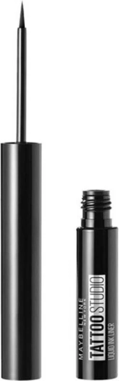 Maybelline New York Tattoo Studio Tattoo Liner - Liquid Ink - 710 Inked Black – Zwart - Ultra Langhoudende Liquid Eyeliner 30 Maybelline New York Tattoo Studio Tattoo Liner - Liquid Ink - 710 Inked Black – Zwart - Ultra Langhoudende Liquid Eyeliner -Mode-Cosmetica Winkel 377x1200 6