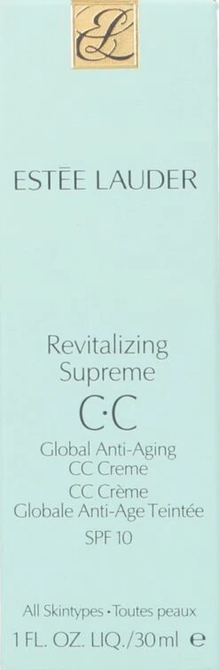 Estée Lauder Revitalizing Supreme SPF10 - CC Cream - 30 Ml 8 Estée Lauder Revitalizing Supreme SPF10 - CC Cream - 30 Ml -Mode-Cosmetica Winkel 392x1200