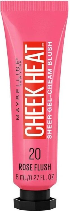 Maybelline Cheek Heat Cream Blush - 20 Rose Flash 14 Maybelline Cheek Heat Cream Blush - 20 Rose Flash -Mode-Cosmetica Winkel 399x1200 1