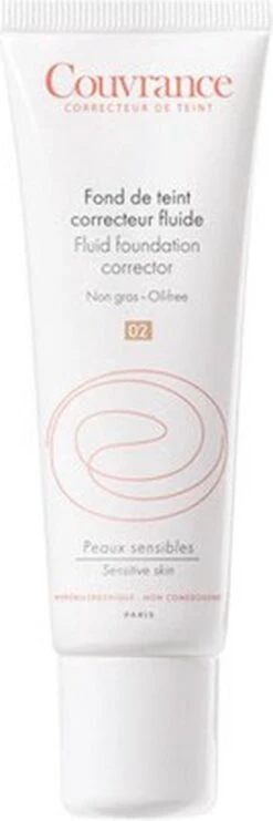 Avene Couvrance Fluid Foundation Corrector SPF20 30ml 19 Avene Couvrance Fluid Foundation Corrector SPF20 30ml -Mode-Cosmetica Winkel 400x1200 1