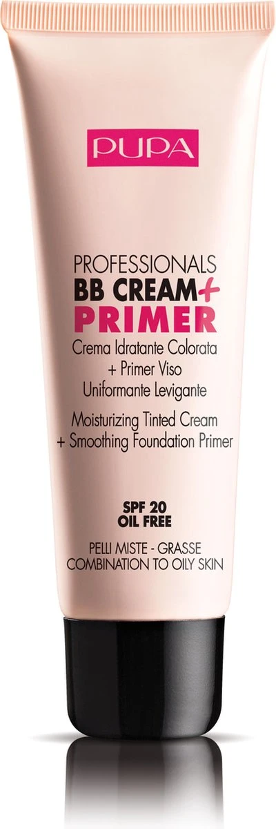 Pupa BB Cream + Primer For Combination To Oily Skin - 002 Sand 3 Pupa BB Cream + Primer For Combination To Oily Skin - 002 Sand