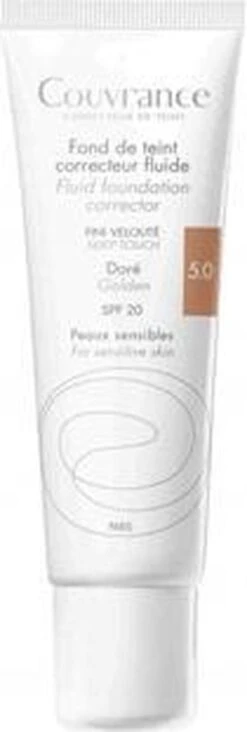 Avene Couvrance Fluid Foundation Corrector SPF20 30ml 20 Avene Couvrance Fluid Foundation Corrector SPF20 30ml -Mode-Cosmetica Winkel 405x1200