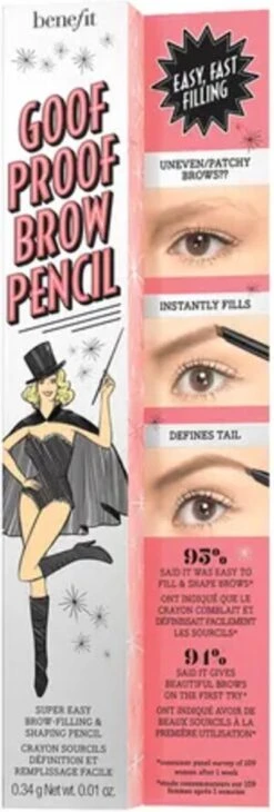 Benefit Goof Proof Brow Shaping Pencil 06 Cool Soft Black -Mode-Cosmetica Winkel 406x1200 5