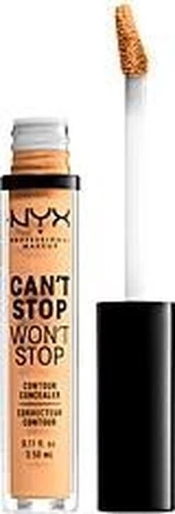 NYX Professional Makeup Can't Stop Won't Stop Concealer - True Beige -Mode-Cosmetica Winkel 408x1200