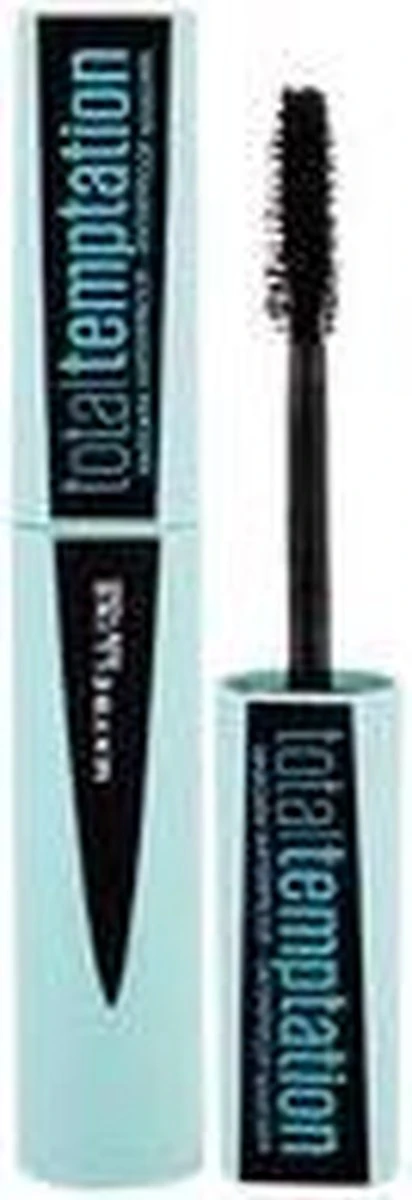 Maybelline Total Temptation Waterproof Mascara - 001 Zwart 14 Maybelline Total Temptation Waterproof Mascara - 001 Zwart - Afbeelding 12