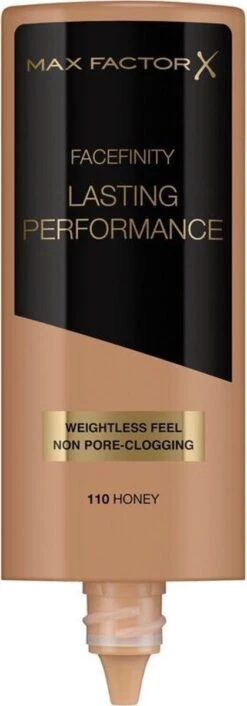 Max Factor Facefinity Lasting Performance Foundation 110 Honey -Mode-Cosmetica Winkel 420x1200