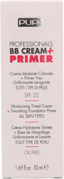 Pupa Milano Professionals BB Cream + Primer - Nude 001 36 Pupa Milano Professionals BB Cream + Primer - Nude 001 -Mode-Cosmetica Winkel 429x1200