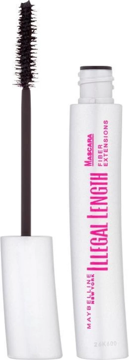 Maybelline Illegal Length Mascara - Black 4 Maybelline Illegal Length Mascara - Black - Afbeelding 2