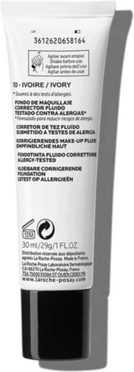 La Roche-Posay Toleriane Teint Fluide Foundation - 13 - Egaliseert 7 La Roche-Posay Toleriane Teint Fluide Foundation - 13 - Egaliseert - Afbeelding 5