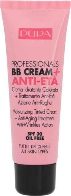 Pupa Milano Professionals BB Cream + Anti-Eta - 001 Nude -Mode-Cosmetica Winkel 437x1200 3