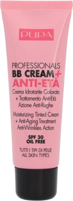 Pupa Milano Professionals BB Cream + Anti-Eta - 001 Nude -Mode-Cosmetica Winkel 438x1200 3