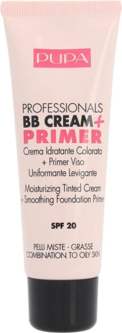 Pupa Milano BB Cream + Primer For Combination To Oily Skin - 001 Nude 22 Pupa Milano BB Cream + Primer For Combination To Oily Skin - 001 Nude -Mode-Cosmetica Winkel 439x1200 3