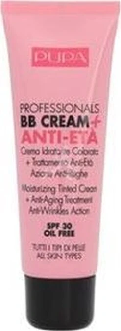 Pupa Milano Professionals BB Cream + Anti-Eta - 001 Nude -Mode-Cosmetica Winkel 442x1200 1