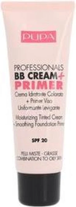 Pupa Milano BB Cream + Primer For Combination To Oily Skin - 001 Nude 20 Pupa Milano BB Cream + Primer For Combination To Oily Skin - 001 Nude -Mode-Cosmetica Winkel 444x1200 3