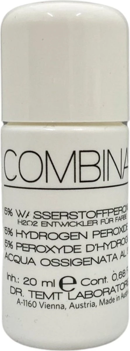 Combinal Wenkbrauw En Wimperverf - Zwart + Combinal Waterstofperoxide 5% - Wimpers - Wenkbrauwen - Wenkbrauwverf - Combideal 6 Combinal Wenkbrauw En Wimperverf - Zwart + Combinal Waterstofperoxide 5% - Wimpers - Wenkbrauwen - Wenkbrauwverf - Combideal - Afbeelding 4