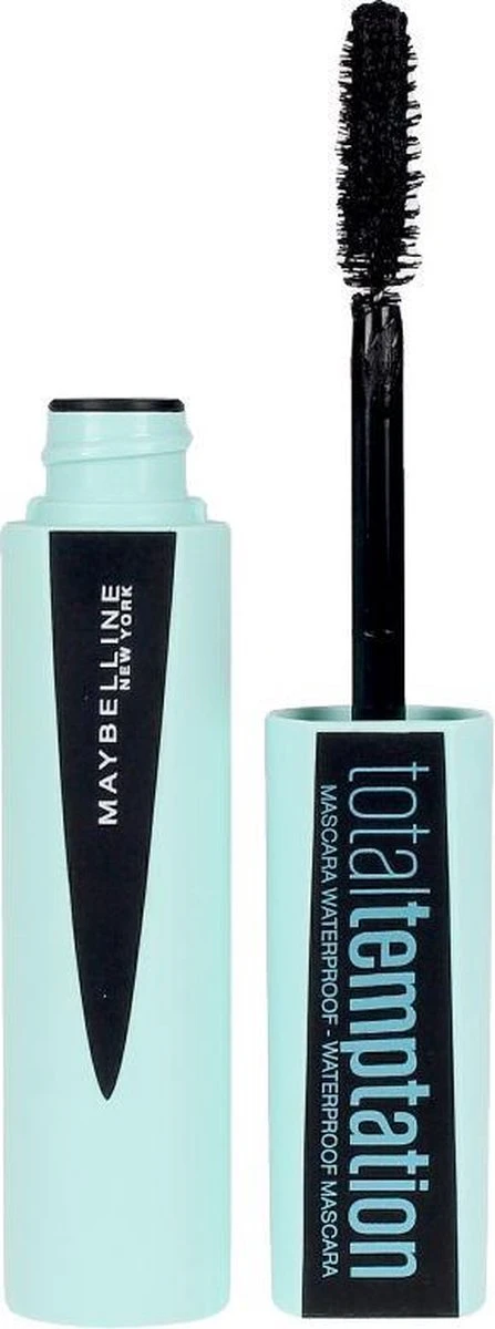 Maybelline Total Temptation Waterproof Mascara - 001 Zwart 11 Maybelline Total Temptation Waterproof Mascara - 001 Zwart - Afbeelding 9