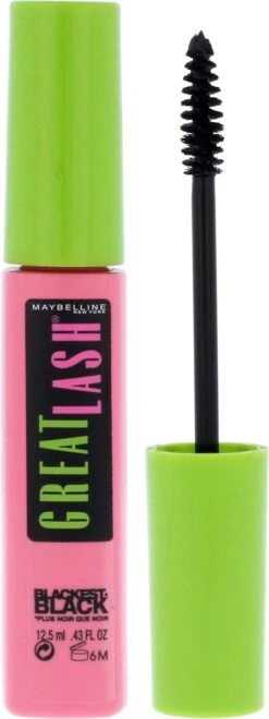 Maybelline New York - Great Lash - 01 Blackest Black - Zwart - Volume Mascara - 12,5 Ml 16 Maybelline New York - Great Lash - 01 Blackest Black - Zwart - Volume Mascara - 12,5 Ml -Mode-Cosmetica Winkel 449x1200 2