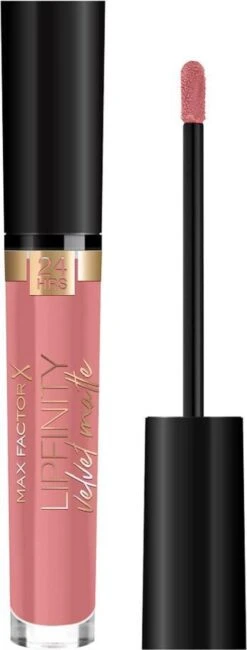 Max Factor Lipfinity Velvet Matte Lippenstift - 045 Posh Pink Nude -Mode-Cosmetica Winkel 456x1200 2