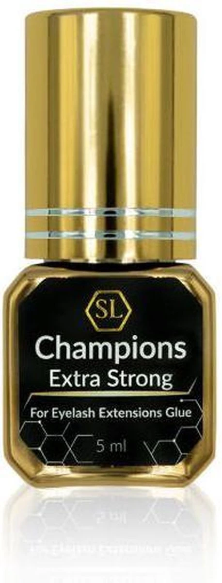 Secret Lashes Wimperextensions Lijm Champions EXTRA Strong 5ml. 3 Secret Lashes Wimperextensions Lijm Champions EXTRA Strong 5ml.