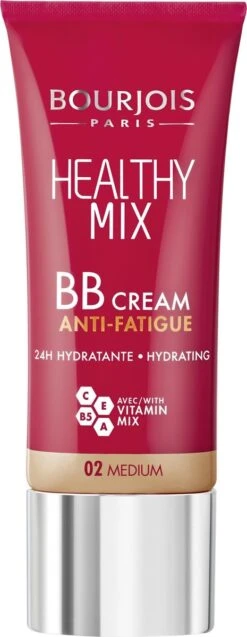 Bourjois Healthy Mix BB Cream Anti Fatigue - 02 Medium Beige 25 Bourjois Healthy Mix BB Cream Anti Fatigue - 02 Medium Beige -Mode-Cosmetica Winkel 465x1200 5