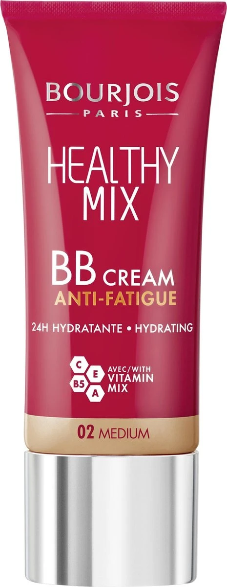 Bourjois Healthy Mix BB Cream Anti Fatigue - 02 Medium Beige 11 Bourjois Healthy Mix BB Cream Anti Fatigue - 02 Medium Beige - Afbeelding 9