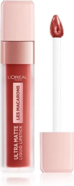 L’Oréal Paris Les Macarons Langhoudende Matte Lipstick - 834 Infinite Spice - Nude - 6,7 Ml -Mode-Cosmetica Winkel 478x1200 5