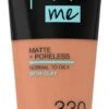 Maybelline Fit Me Matte & Poreless Foundation - 330 Toffee 2 Maybelline Fit Me Matte & Poreless Foundation - 330 Toffee -Mode-Cosmetica Winkel 480x1200