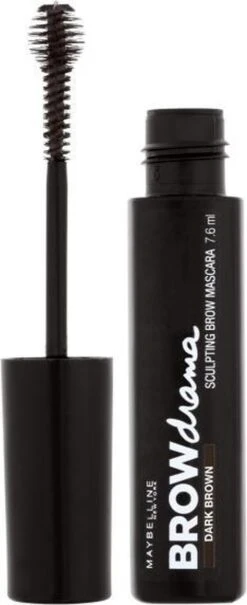 Maybelline Brow Drama Sculpting Wenkbrauw Mascara - Dark Brown 24 Maybelline Brow Drama Sculpting Wenkbrauw Mascara - Dark Brown -Mode-Cosmetica Winkel 490x1200 3