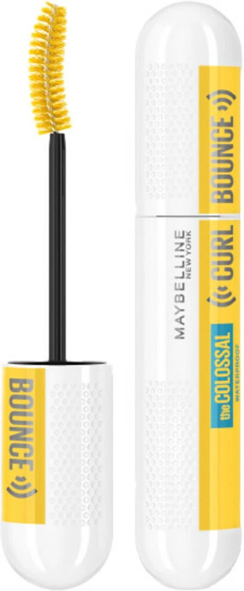 Maybelline Colossal Curl Bounce Mascara Very Black - Waterproof 10 Ml 3 Maybelline Colossal Curl Bounce Mascara Very Black - Waterproof 10 Ml