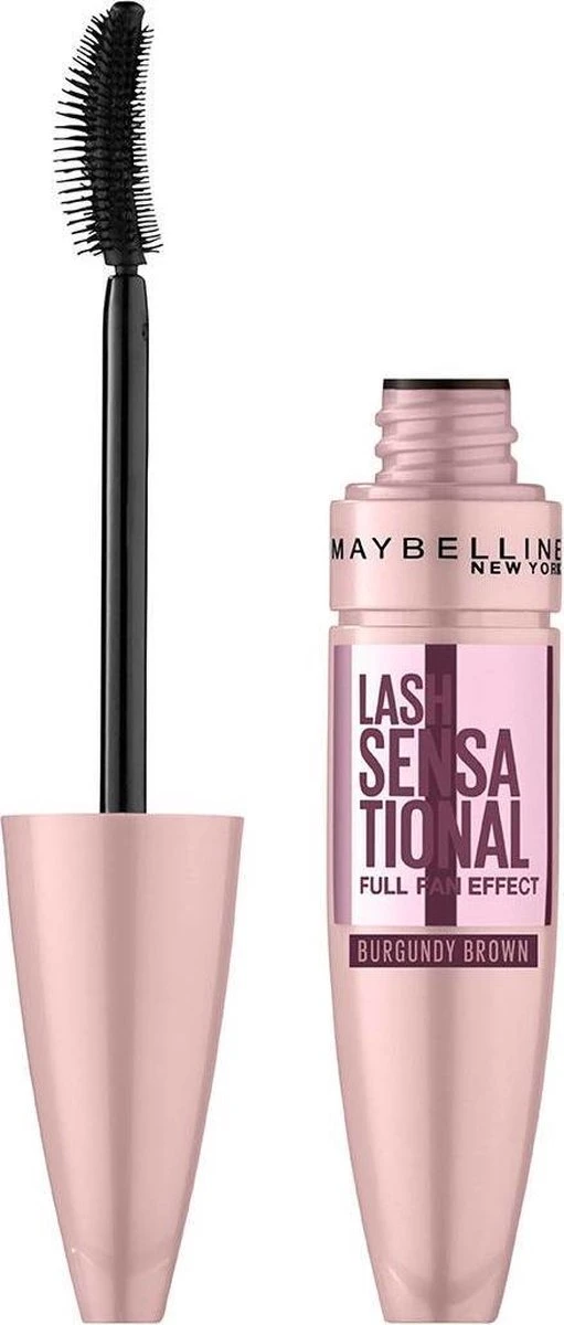 Maybelline Lash Sensational Full Fan Effect Mascara - 06 Burgundy Brown 6 Maybelline Lash Sensational Full Fan Effect Mascara - 06 Burgundy Brown - Afbeelding 4