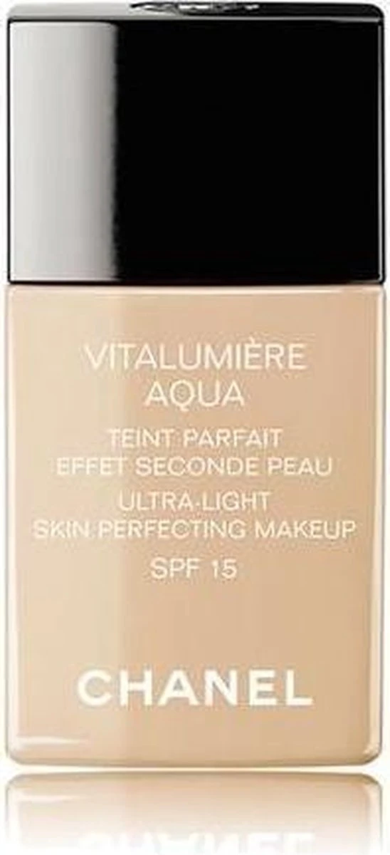 Chanel Vitalumiere Aqua Foundation - 30 Beige - SPF15 - 30 Ml 13 Chanel Vitalumiere Aqua Foundation - 30 Beige - SPF15 - 30 Ml - Afbeelding 11