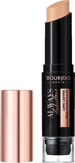 Bourjois Always Fabulous Foundation Concealer Stick - 400 Beige Rosé -Mode-Cosmetica Winkel 553x1200