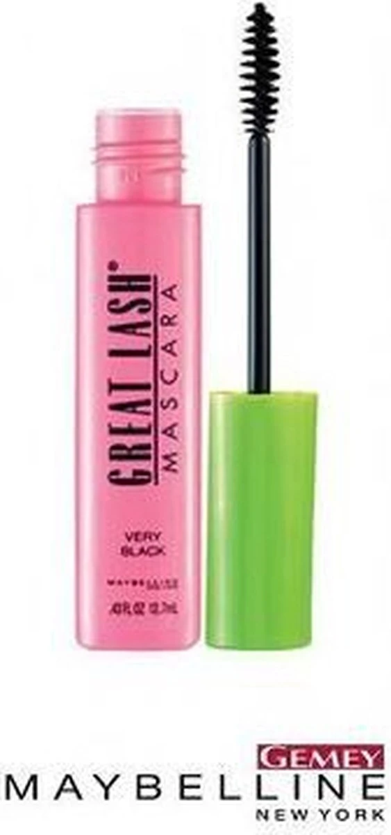 Maybelline New York - Great Lash - 01 Blackest Black - Zwart - Volume Mascara - 12,5 Ml 9 Maybelline New York - Great Lash - 01 Blackest Black - Zwart - Volume Mascara - 12,5 Ml - Afbeelding 7