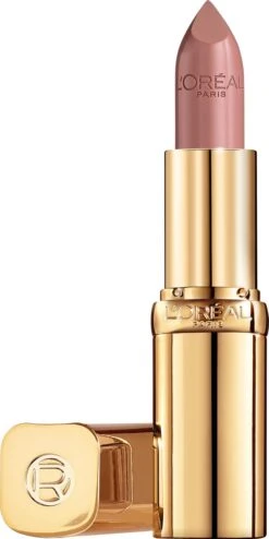 L’Oréal Paris Make-Up Designer Color Riche Satin Lipstick - 231 Sepia Silk - Nude - Verzorgende Lippenstift Met Arganolie Voor Een Comfortabel Gevoel - 4,54 Gr -Mode-Cosmetica Winkel 600x1200 5