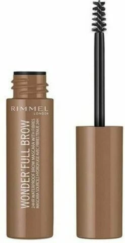 Rimmel London Wonder'full 24 Hour Brow Mascara - Wenkbrauwgel - 003 Dark Brown -Mode-Cosmetica Winkel 618x1200 1