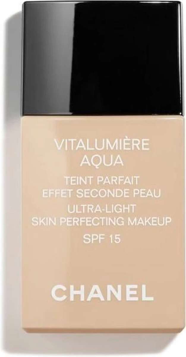 Chanel Vitalumiere Aqua Foundation - 30 Beige - SPF15 - 30 Ml 11 Chanel Vitalumiere Aqua Foundation - 30 Beige - SPF15 - 30 Ml - Afbeelding 9