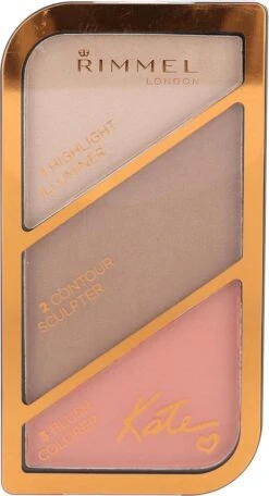 Rimmel London Kate Sculpting Palette Gezichtspoeder - Coral Glow -Mode-Cosmetica Winkel 650x1200