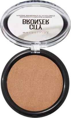 Maybelline City Bronzer Bronzer & Countour Powder - 100 Light Cool - Bronzing En Contouring Poeder - 51,4 Gr. 27 Maybelline City Bronzer Bronzer & Countour Powder - 100 Light Cool - Bronzing En Contouring Poeder - 51,4 Gr. -Mode-Cosmetica Winkel 727x1200