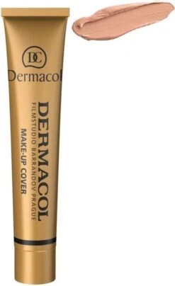 Dermacol - Make-up Cover - 30 Ml - Waterproof - Tint 215 -Mode-Cosmetica Winkel 734x1200