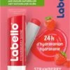Labello Lippenbalsem Fruity Shine Strawberry Blister (5.5ml) 2 Labello Lippenbalsem Fruity Shine Strawberry Blister (5.5ml) -Mode-Cosmetica Winkel 749x1200