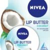 NIVEA Lip Butter Coconut -Mode-Cosmetica Winkel 753x1200 1