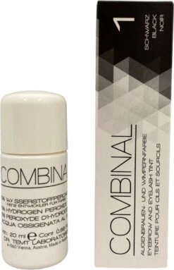 Combinal Wenkbrauw En Wimperverf - Zwart + Combinal Waterstofperoxide 5% - Wimpers - Wenkbrauwen - Wenkbrauwverf - Combideal 8 Combinal Wenkbrauw En Wimperverf - Zwart + Combinal Waterstofperoxide 5% - Wimpers - Wenkbrauwen - Wenkbrauwverf - Combideal -Mode-Cosmetica Winkel 774x1200 1