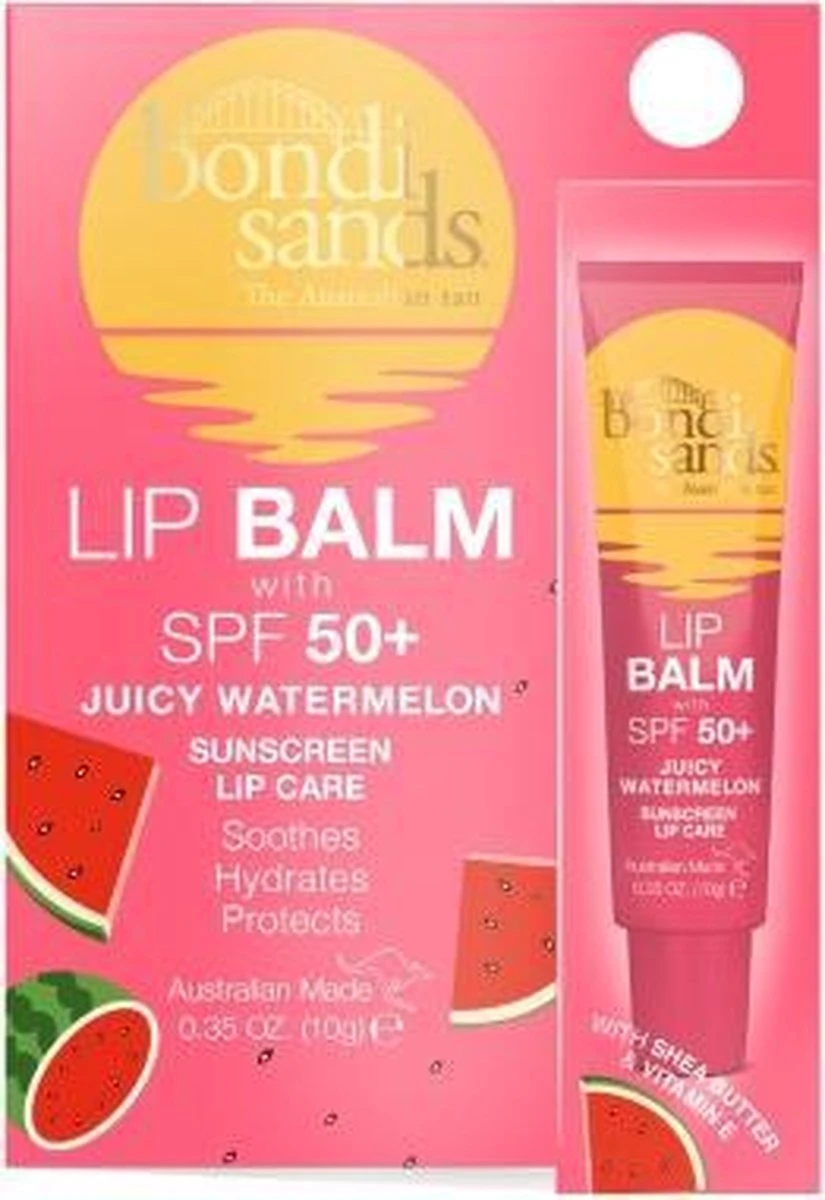 Bondi Sands - SPF 50+ Sunscreen Lip Balm Juicy Watermelon 4 Bondi Sands - SPF 50+ Sunscreen Lip Balm Juicy Watermelon - Afbeelding 2