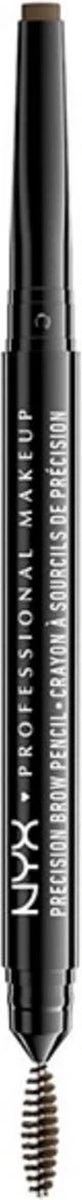 NYX Professional Makeup Precision Brow Pencil - Ash Brown PBP04 - Wenkbrauw Potlood - 0,13 Gr