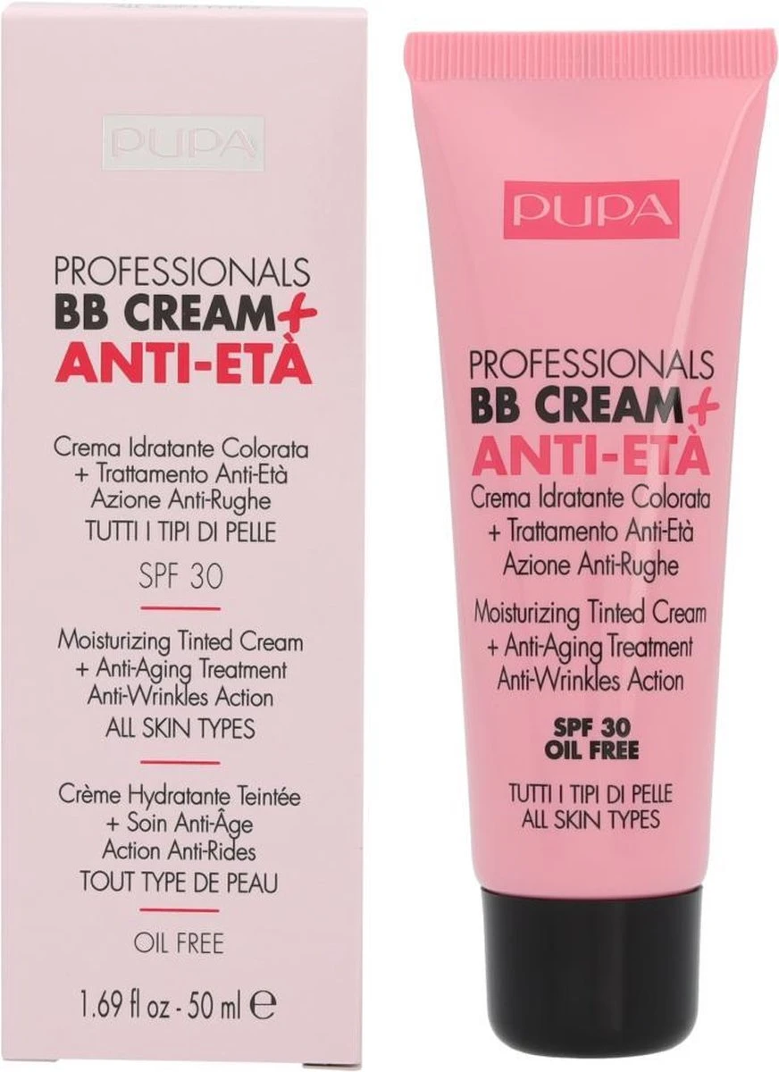 PUPA Milano Pupa Professionals BB Creme Anti-Eta SPF30 002 Sand 13 PUPA Milano Pupa Professionals BB Creme Anti-Eta SPF30 002 Sand - Afbeelding 11
