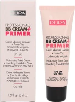 Pupa BB Cream + Primer For Combination To Oily Skin - 002 Sand 18 Pupa BB Cream + Primer For Combination To Oily Skin - 002 Sand -Mode-Cosmetica Winkel 874x1200 2