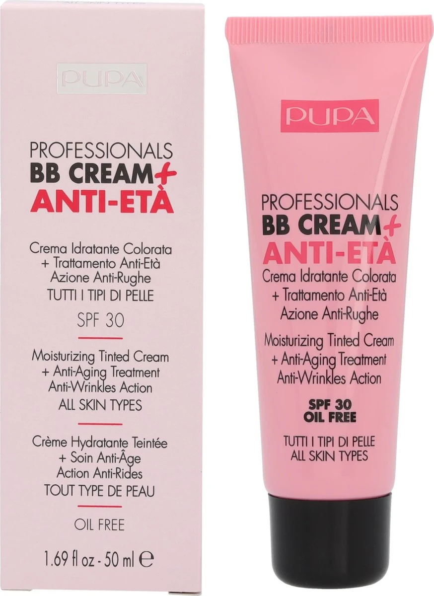 PUPA Milano Pupa Professionals BB Creme Anti-Eta SPF30 002 Sand 6 PUPA Milano Pupa Professionals BB Creme Anti-Eta SPF30 002 Sand - Afbeelding 4