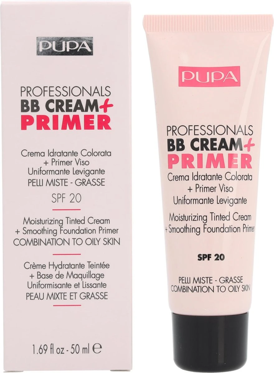 Pupa Milano BB Cream + Primer For Combination To Oily Skin - 001 Nude 13 Pupa Milano BB Cream + Primer For Combination To Oily Skin - 001 Nude - Afbeelding 11